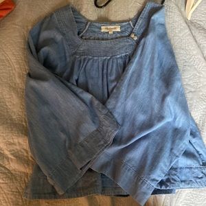 Madewell denim top